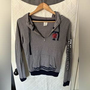 Half zip hoody
